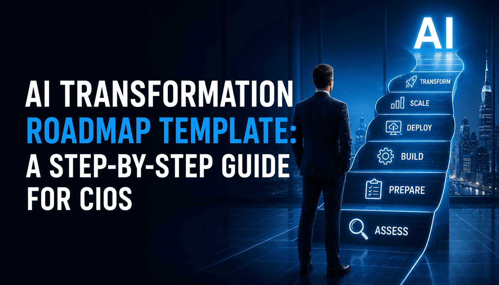 ai transformation roadmap template