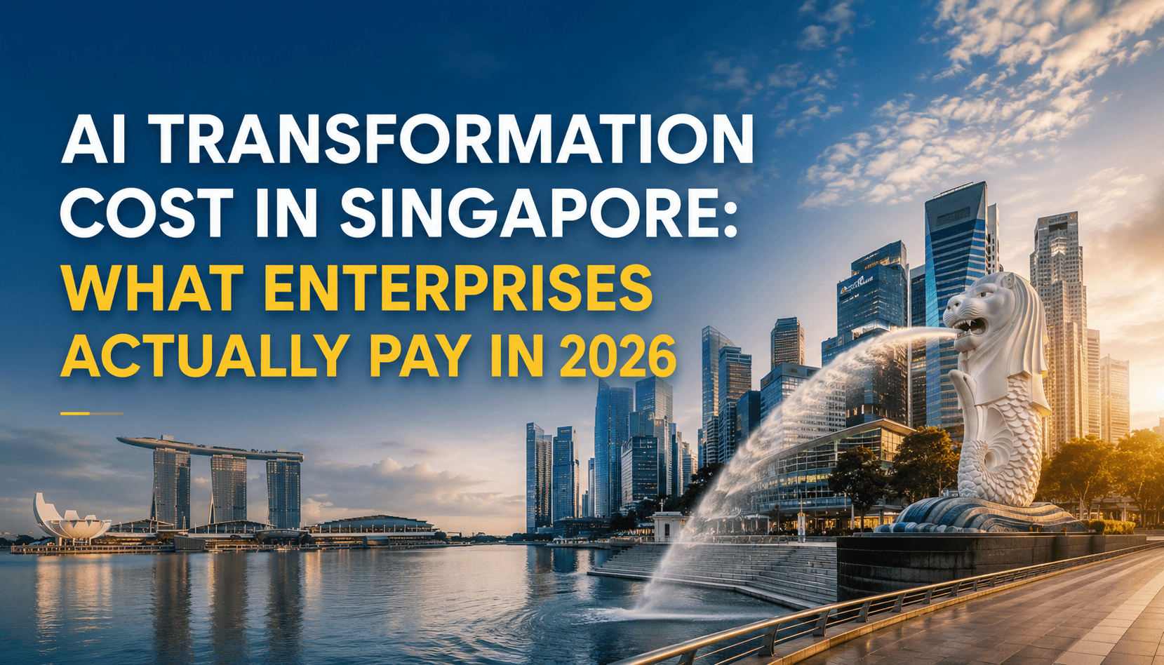 AI Transformation Cost in Singapore: What Enterprises Actually Pay in 2026