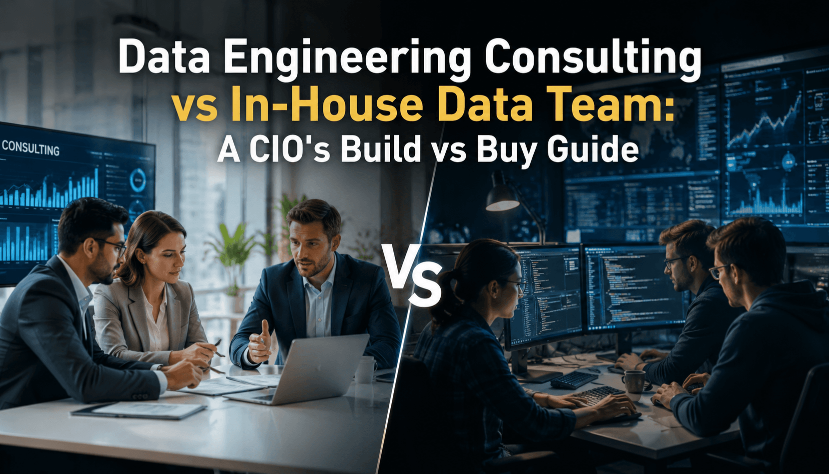 Data engineering consulting vs in-house team: a CIO's build vs buy guide for 2026