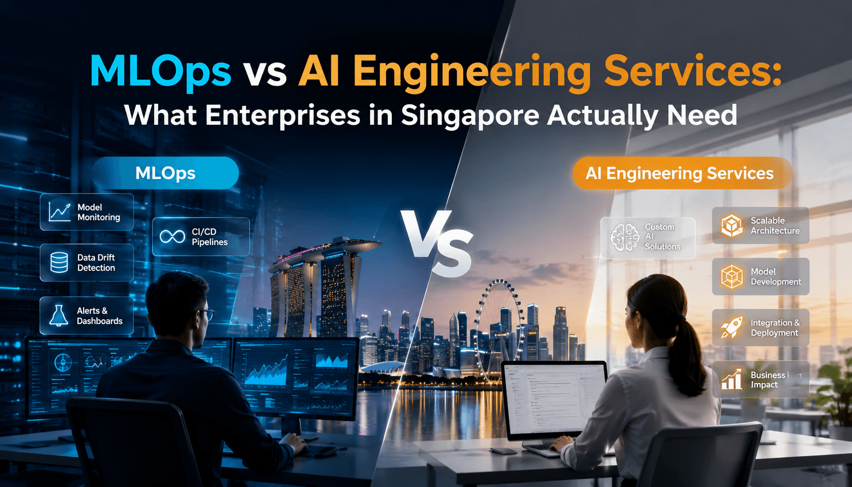 mlops vs ai engineering services