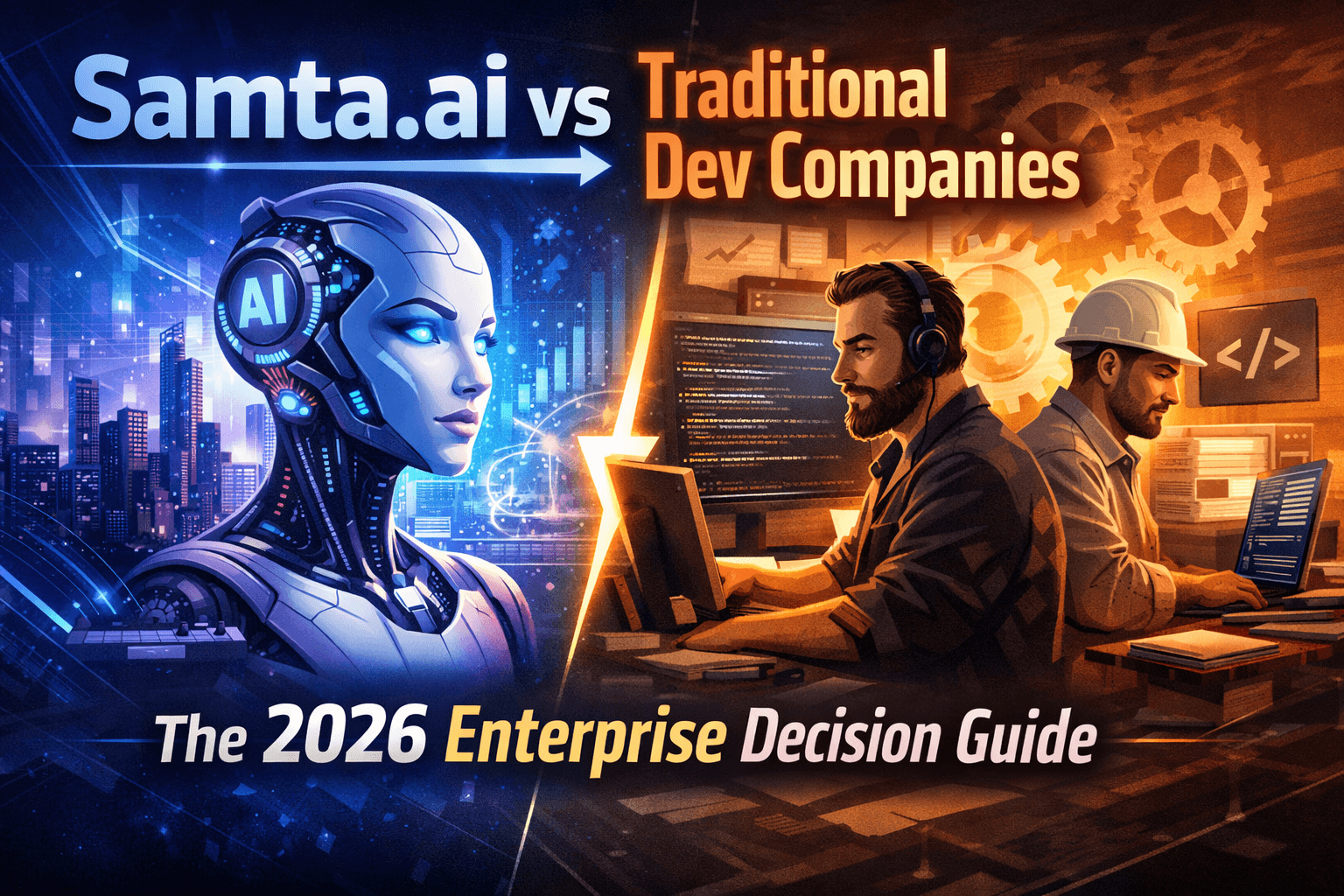 Samta.ai vs Traditional Dev Companies: The 2026 Enterprise Decision Guide