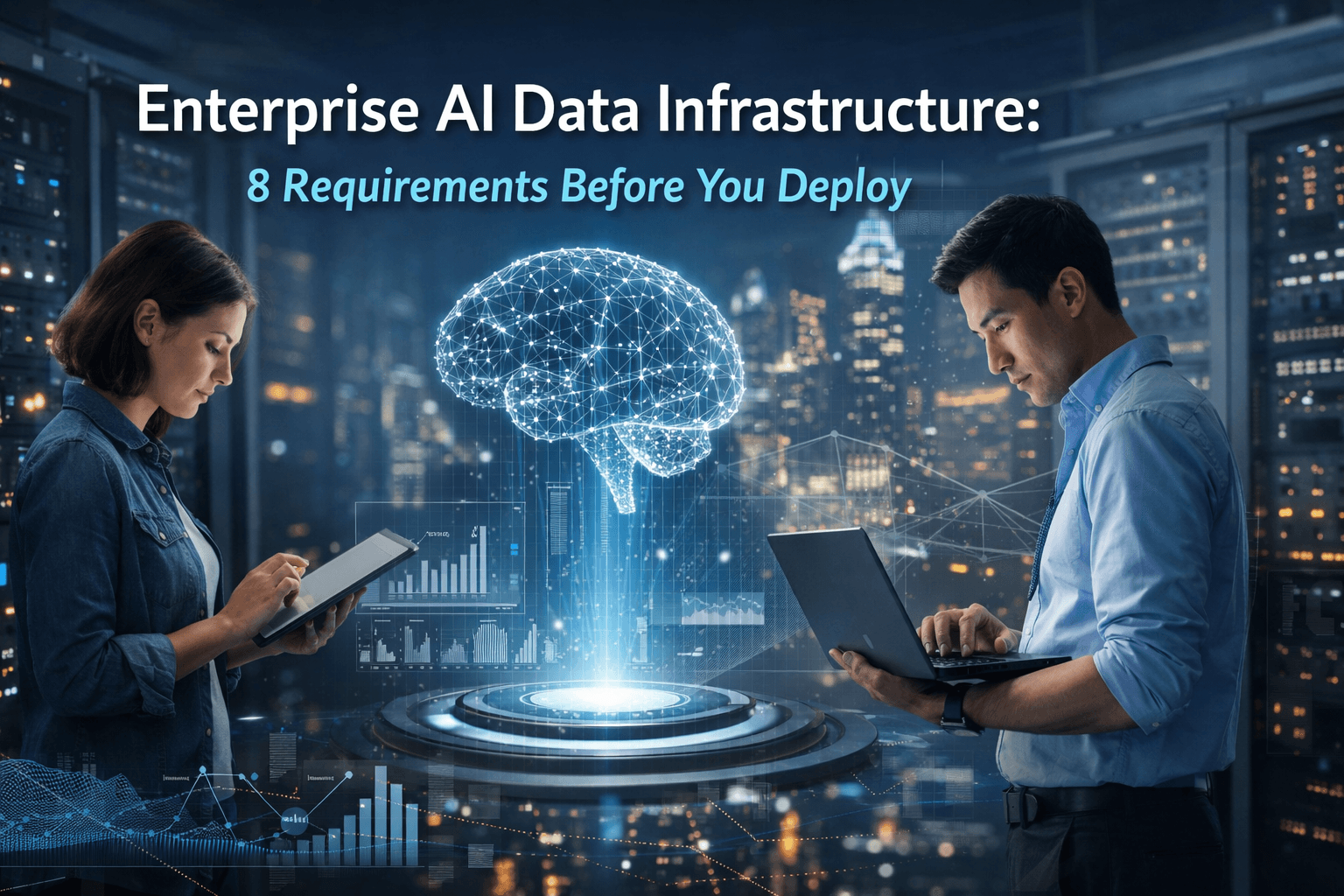 enterprise ai data infrastructure requirements