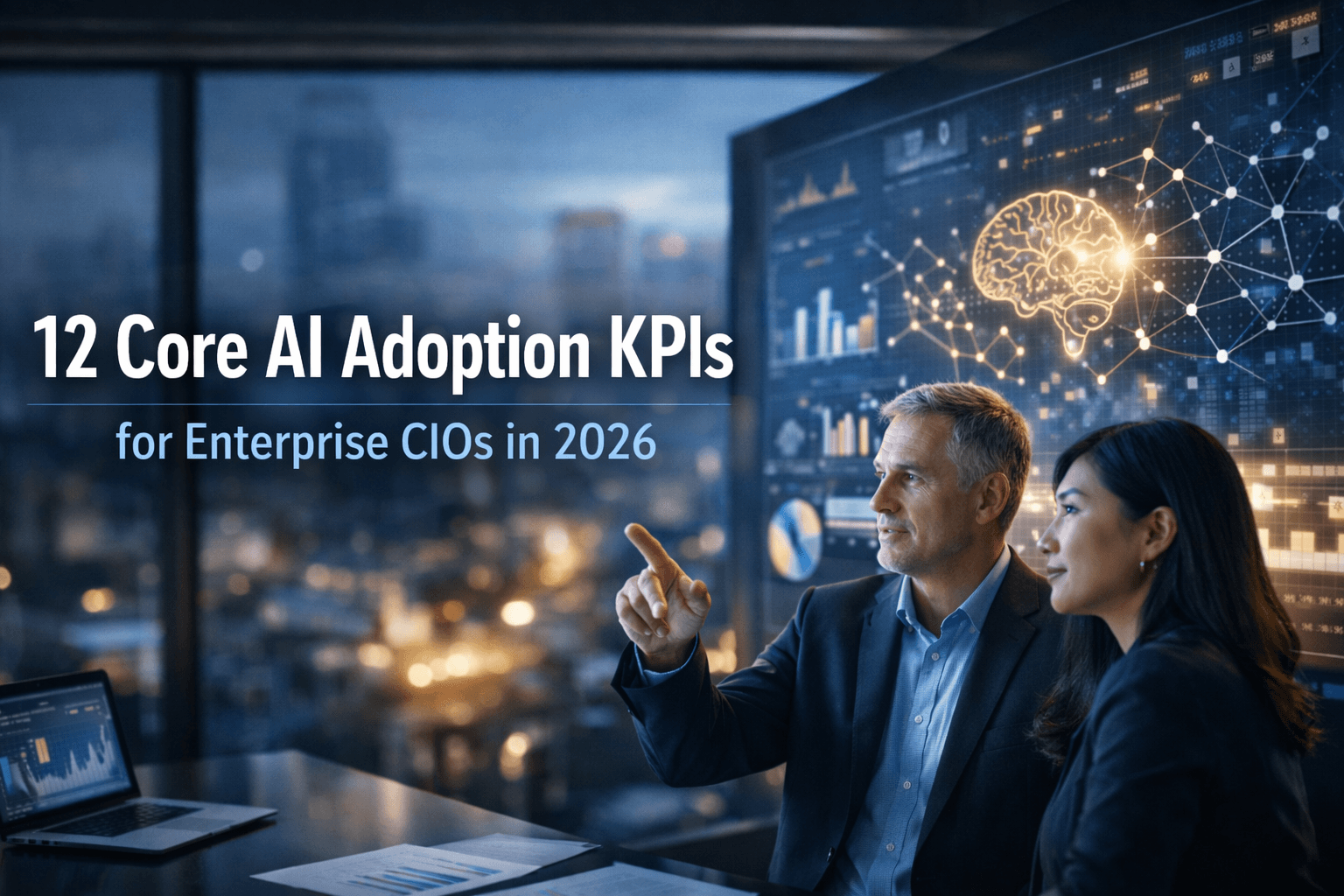 12 Core AI Adoption KPIs for Enterprise CIOs in 2026